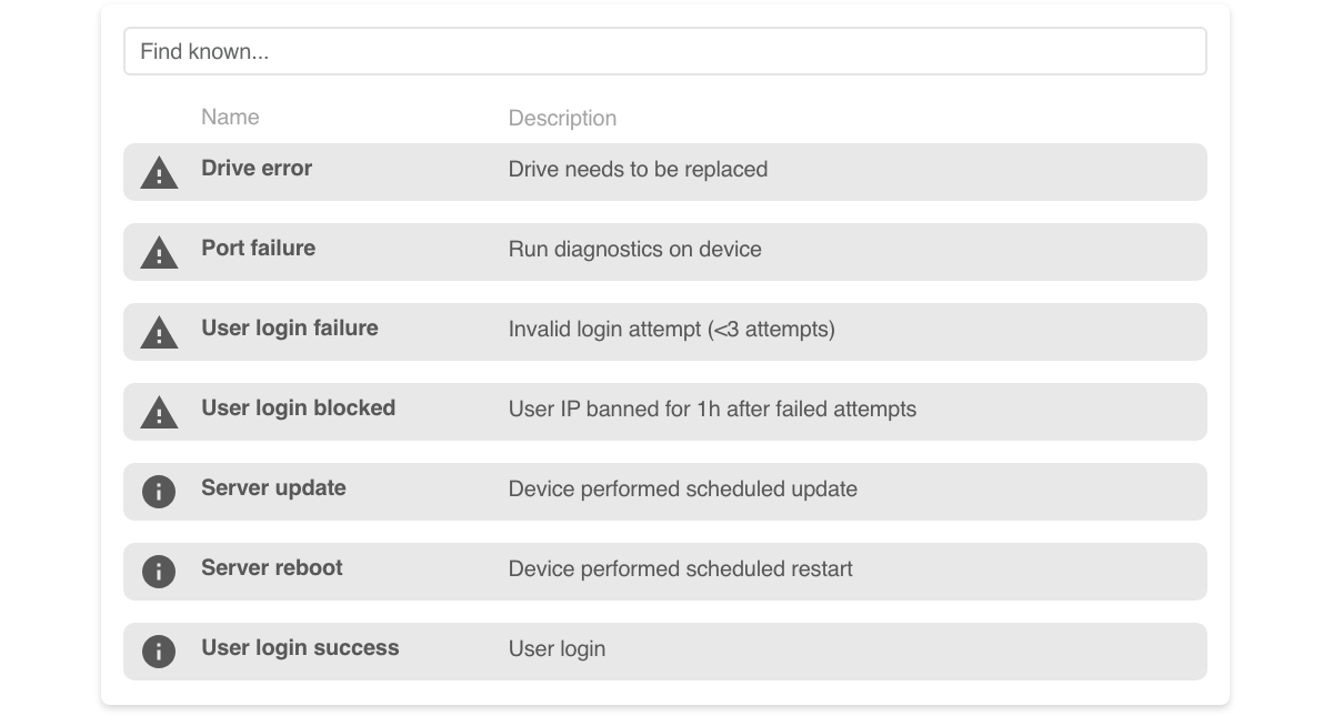 Product screen shot
